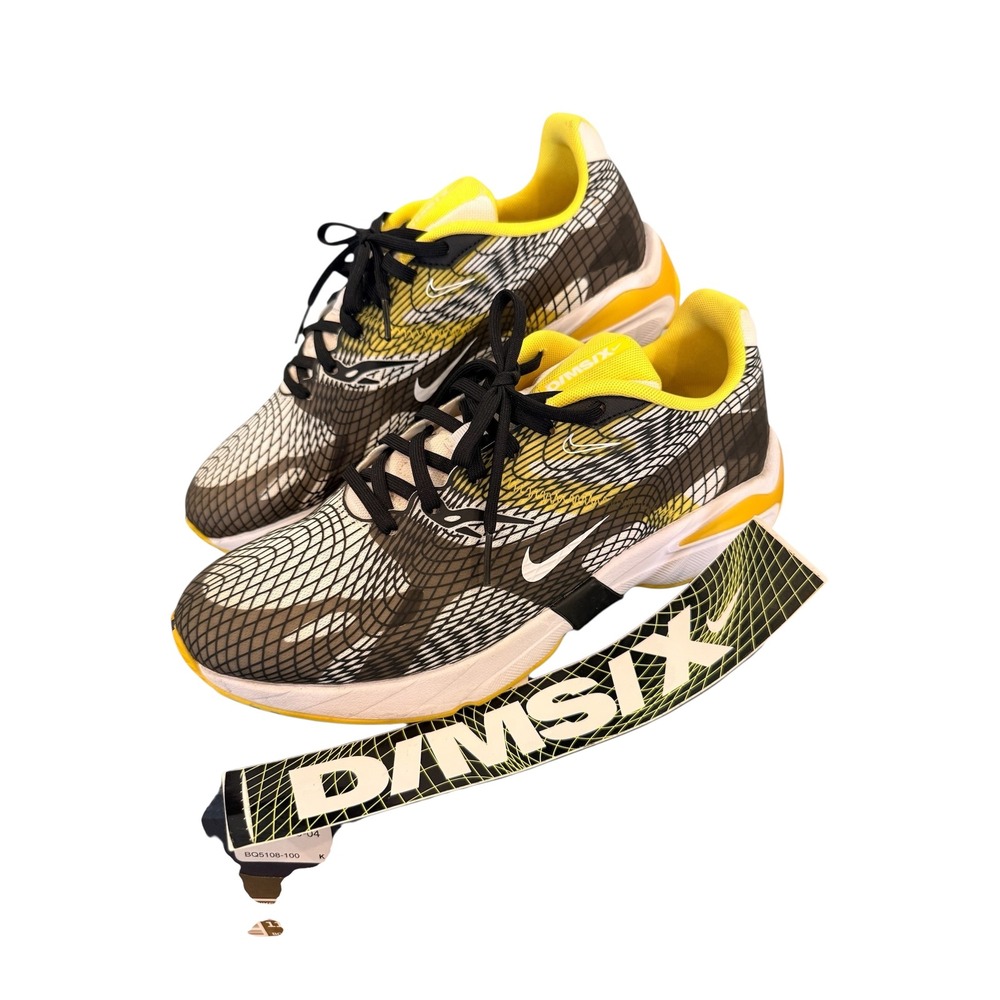 Nike Men’s Sneakers in Yellow, Black, White
